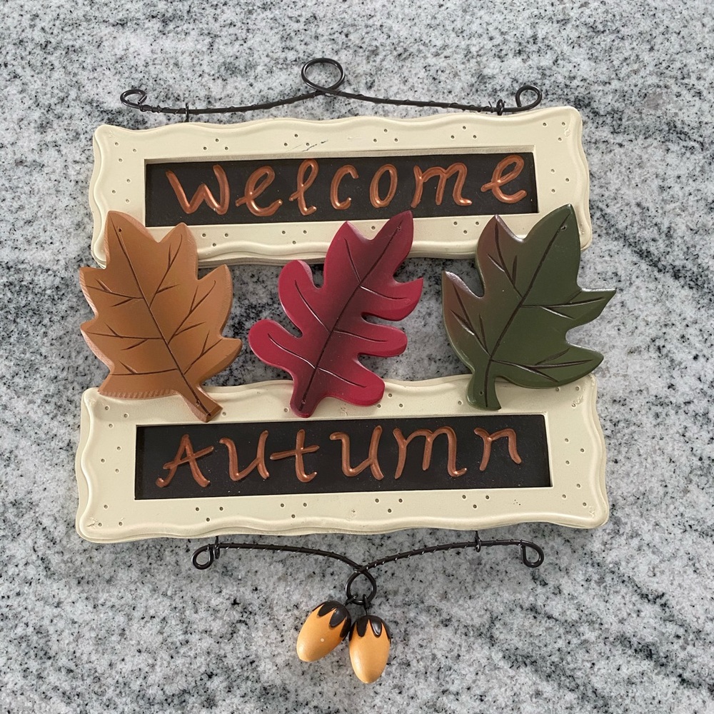 Fall Decor Picture / hanging decorative sign / art